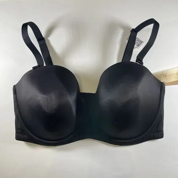 Wingslove Women's Strapless Full Figure Bra Underwire Multiway Contour Size 38G - Picture 2 of 6